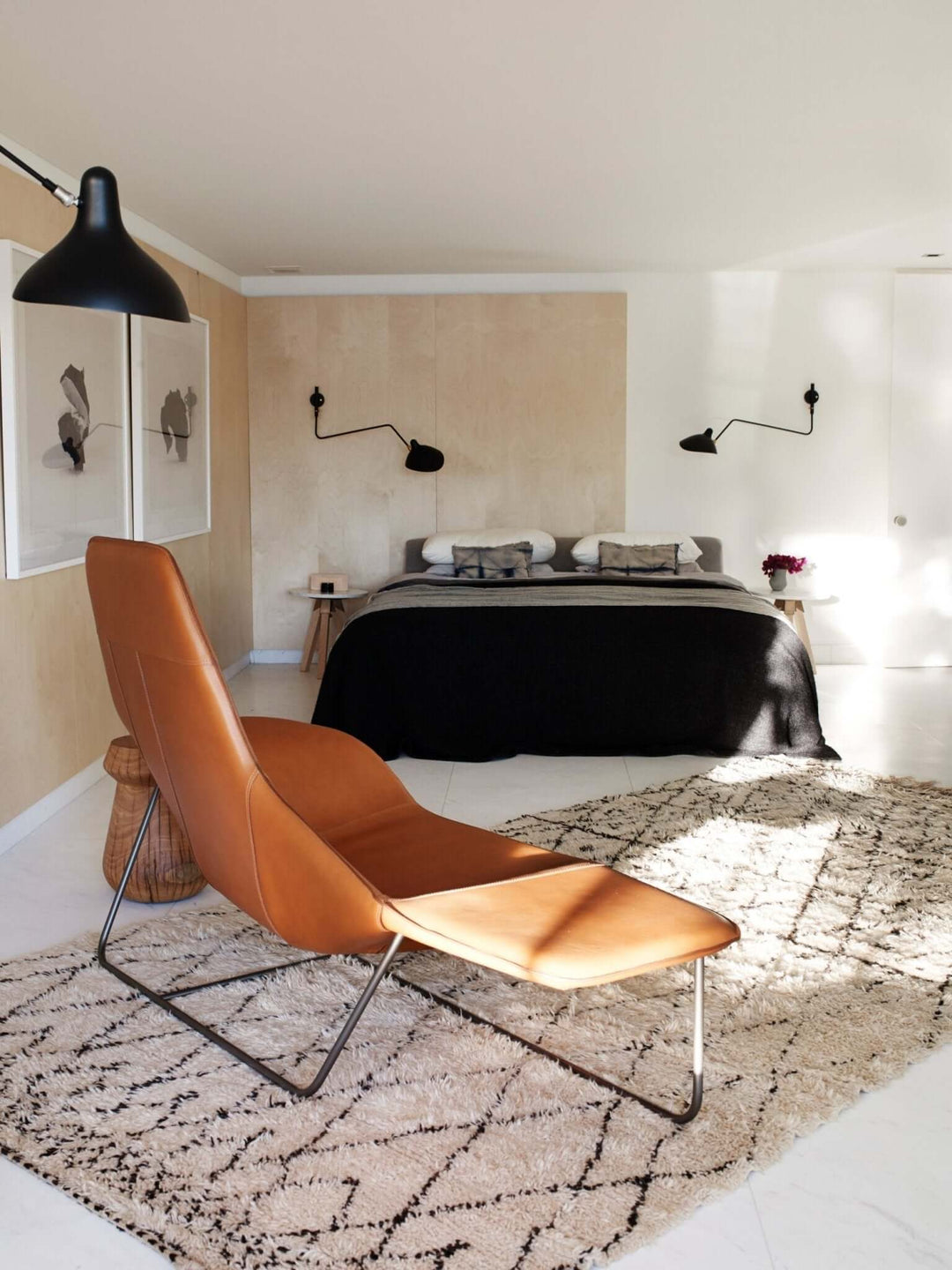 Designer væglampe - Moderne metalbelysning