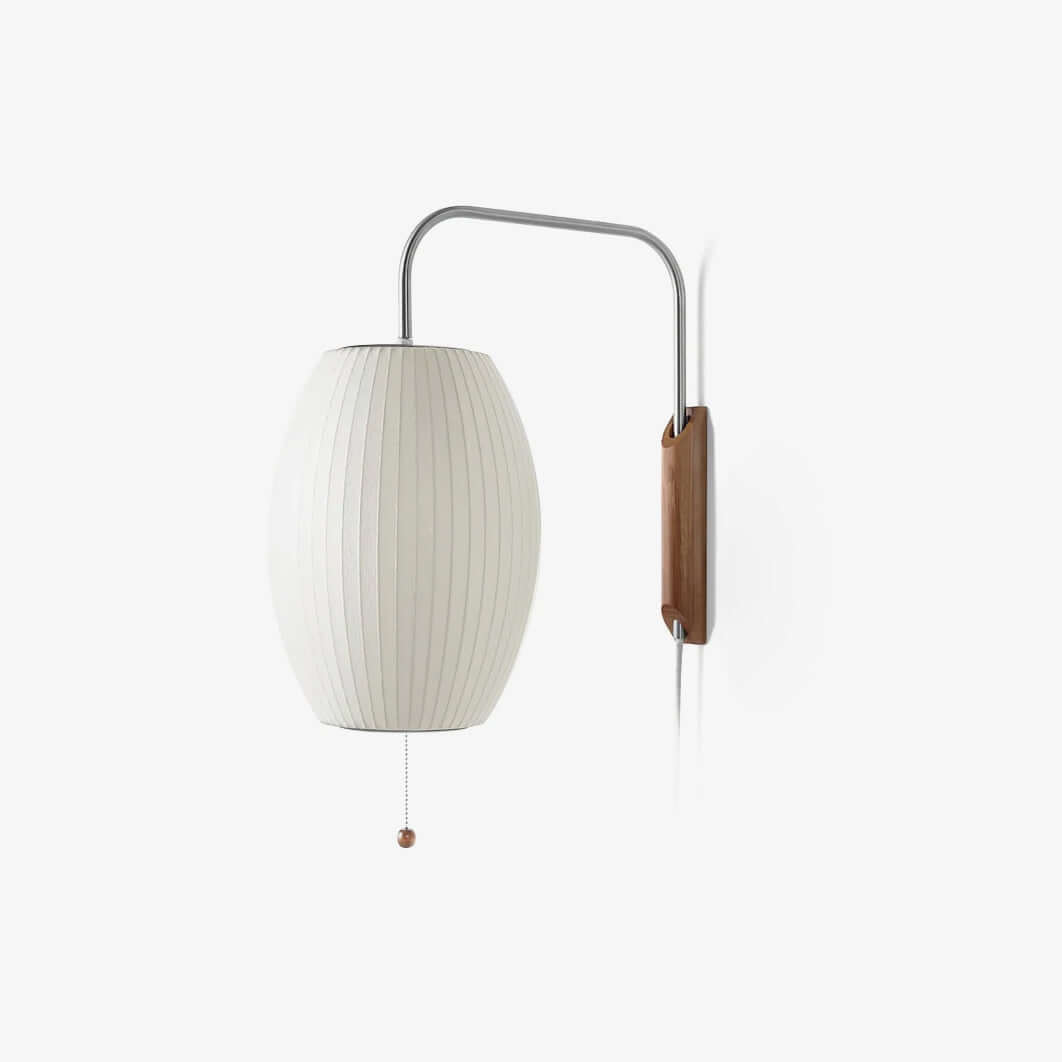 Moderne væglampe med kugledesign og varmt hvidt lys