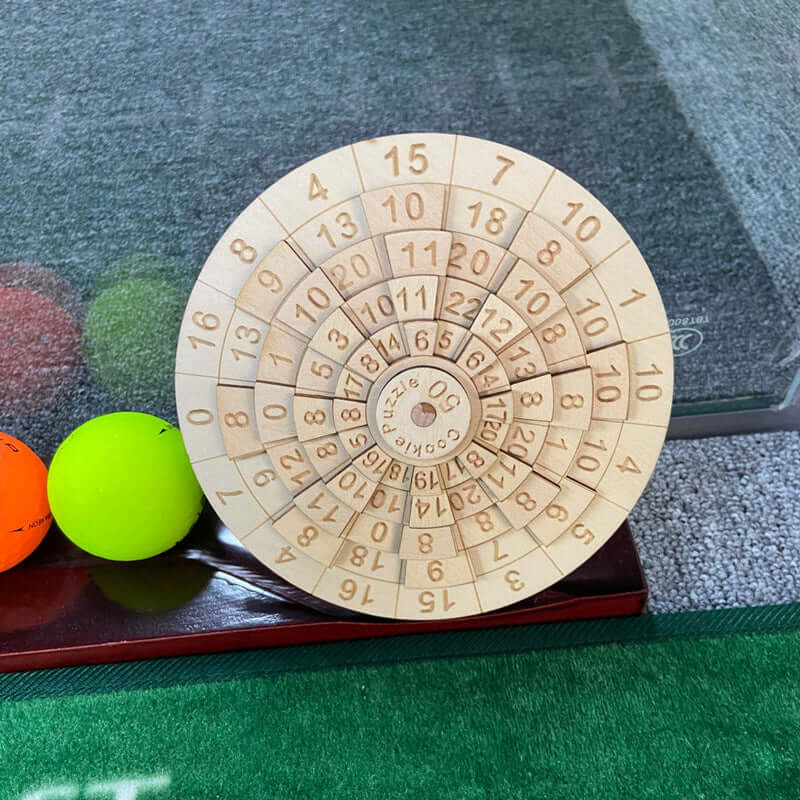 Træpuslespil pengeskabsåbner 50