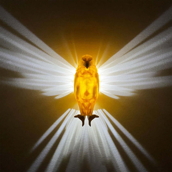 Moderne LED-Væglampe med Vinge Design