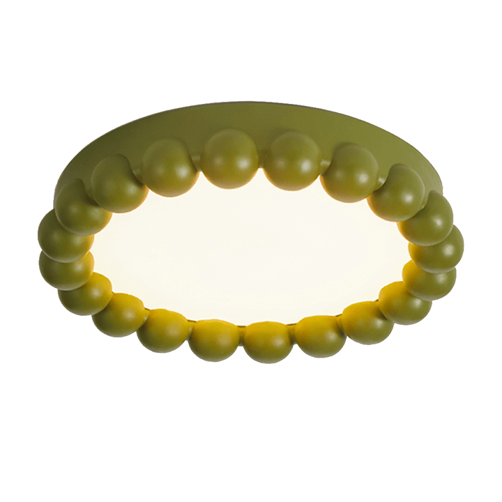 Moderne loftslampe i harpiks og akryl