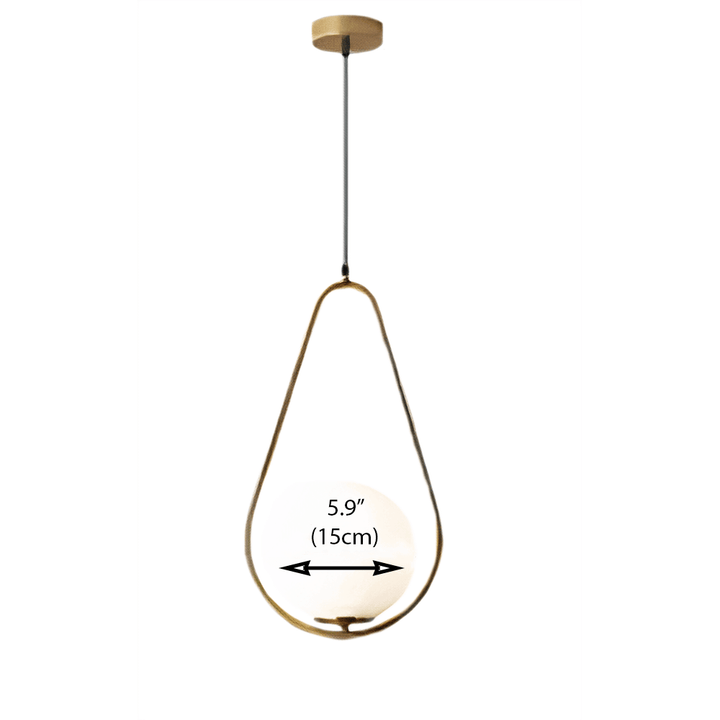 Elegant Dråbeformet Pendellampe