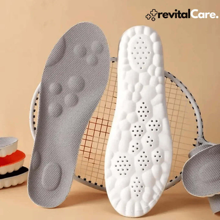 Komfort 4D Indlægssåler - Ergonomiske Fodsenge