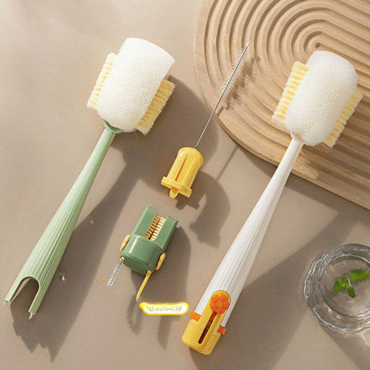 5-delt flaskerengøringssæt - Effektivt og Hygiejnisk