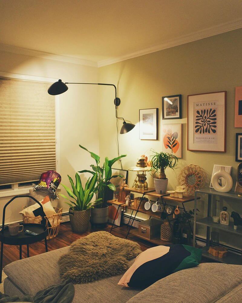 Designer væglampe - Moderne metalbelysning