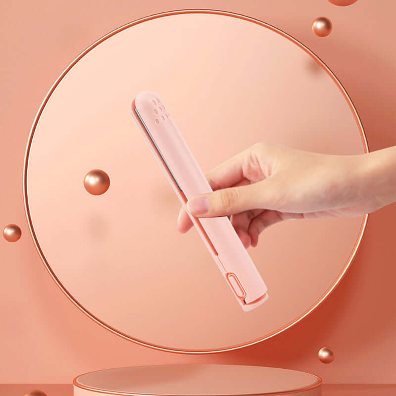 2-i-1 Glattejern & Krøllejern - USB