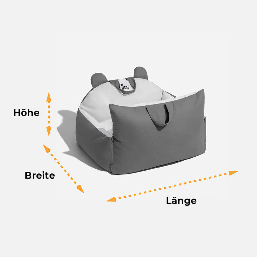 Sikker Autostol til Hunde med Beskyttelsespuder