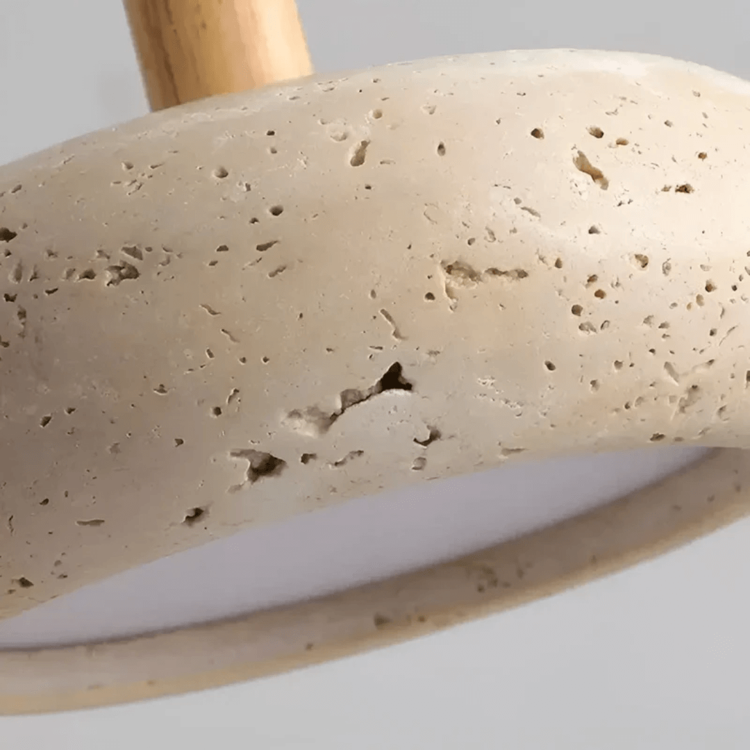 LED Loft Pendel Retro Trælook Design Lampe