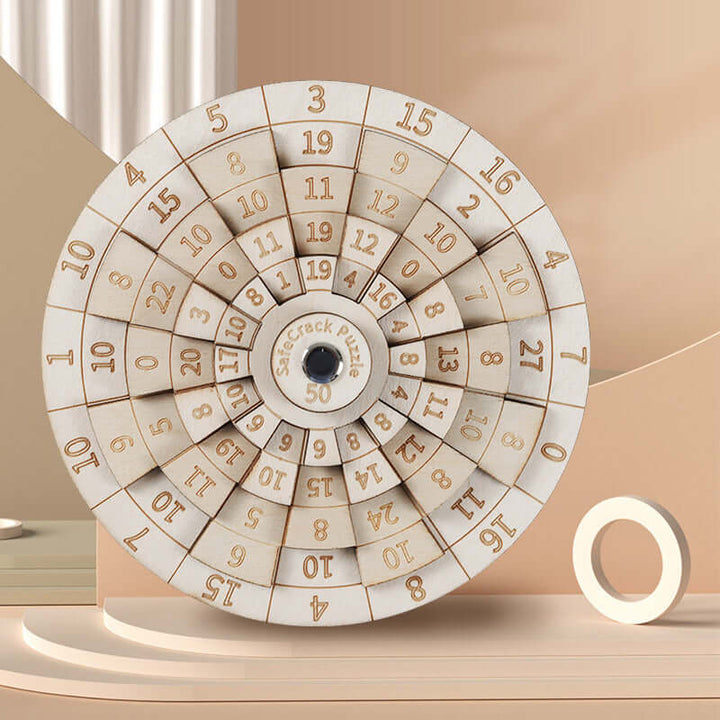 Træpuslespil pengeskabsåbner 50