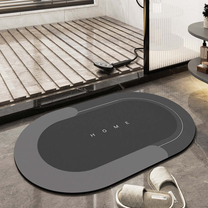 Hurtigtørrende bademåtte, ekstra absorberende