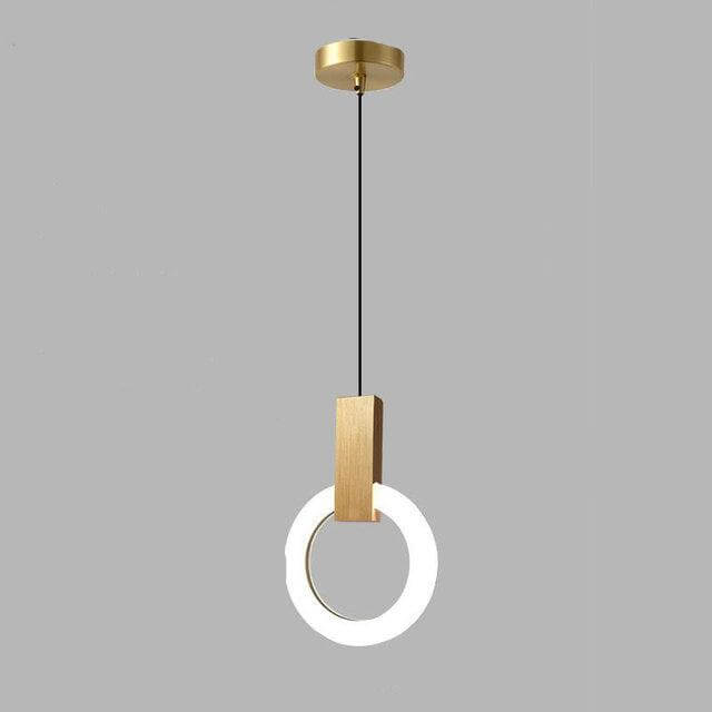 Moderne LED Ring Pendellampe