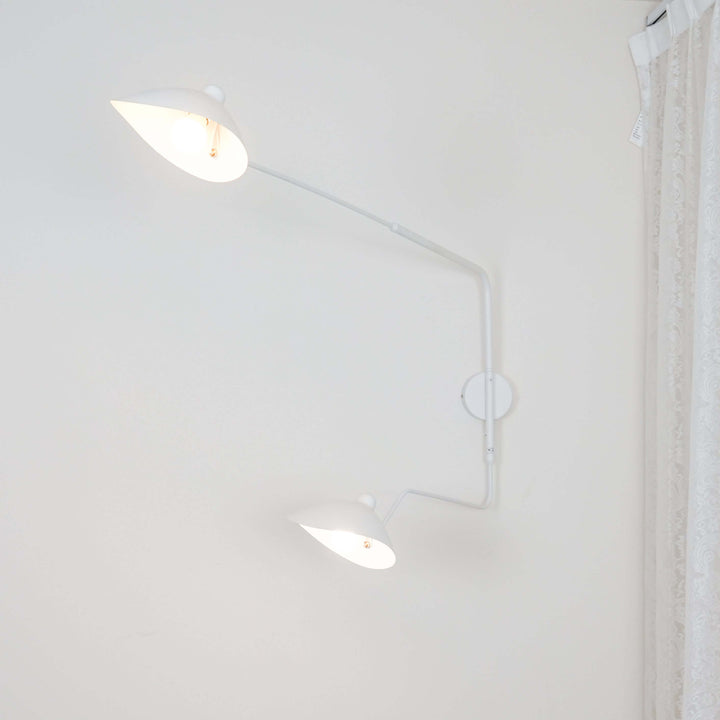 Designer væglampe - Moderne metalbelysning