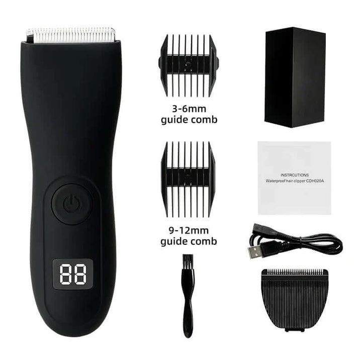 Unisex kropshårtrimmer & barbermaskine