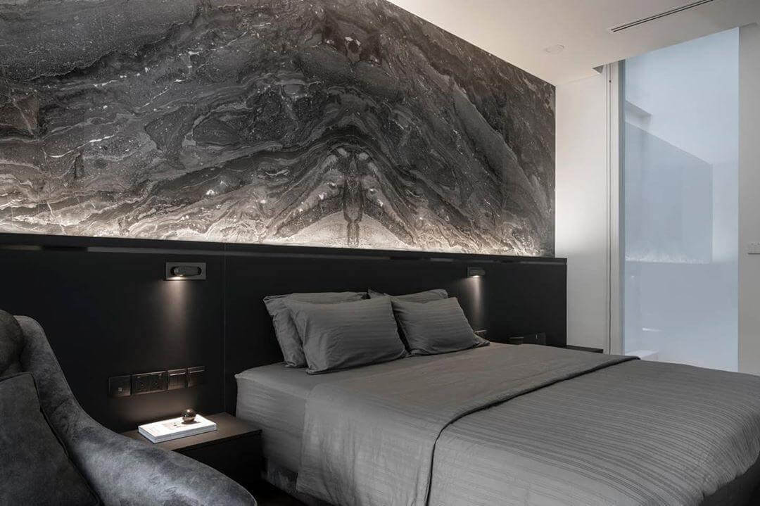 Dæmpbar LED sengebordslampe til soveværelset