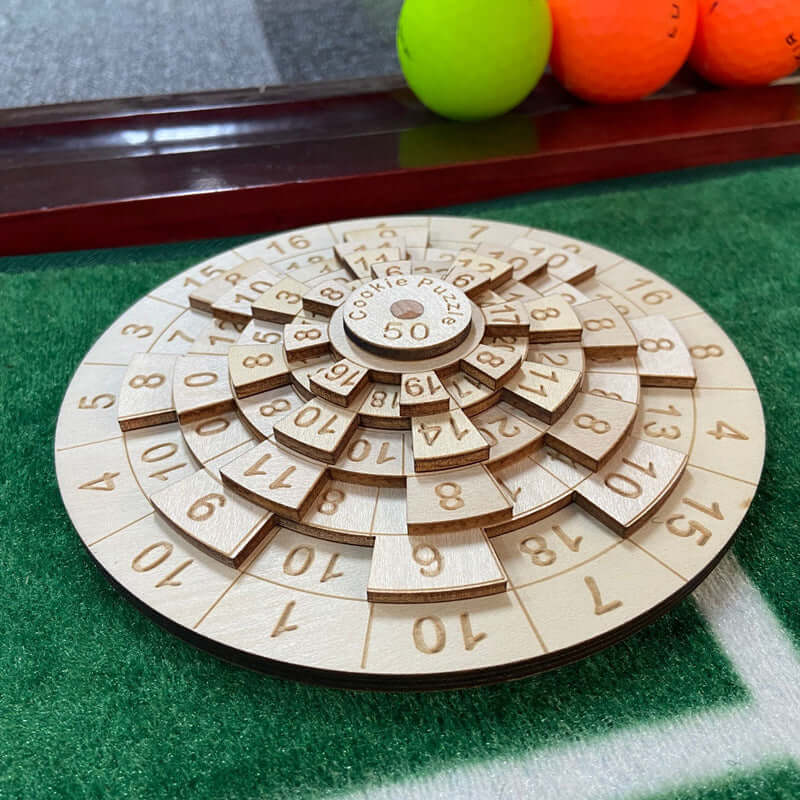 Træpuslespil pengeskabsåbner 50