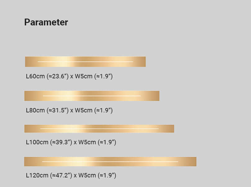 Moderne LED-væglampe guld sort til indendørs