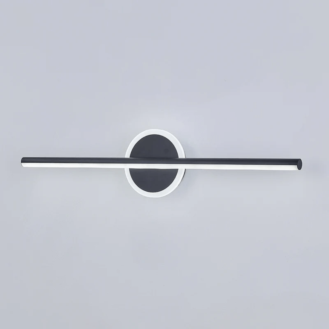 LED Væglampe Moderne Sort - Guld 3 Lysfarver