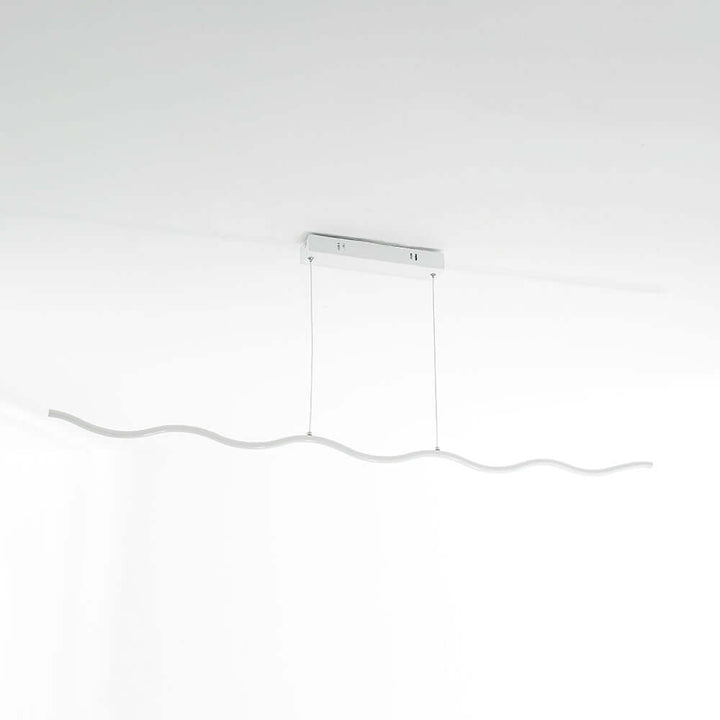 Moderne LED-pendellampe med bølgedesign
