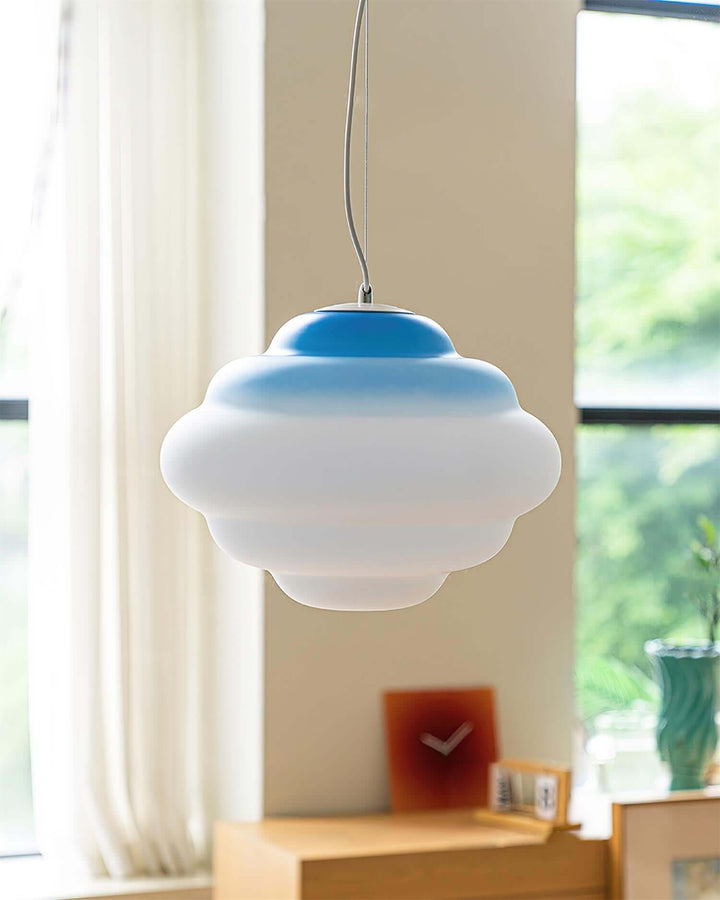 Gradient Sky Cloud Pendel Lampe