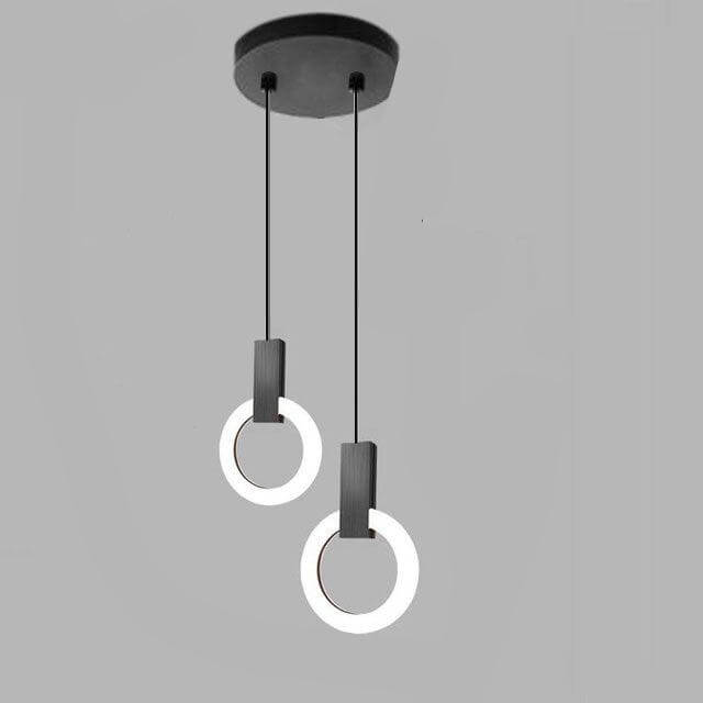 Moderne LED Ring Pendellampe