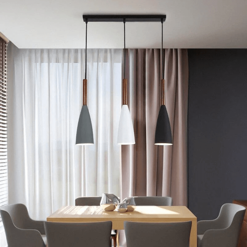 3-pak moderne pendellamper til hjemmet