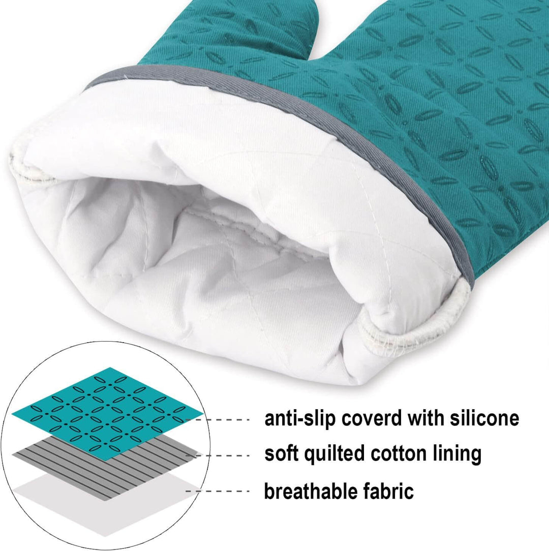 Universal 6-delt varmebestandigt ovnhandesæt