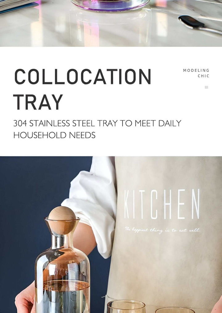 Elegant Glaskaraffel med trædæksel