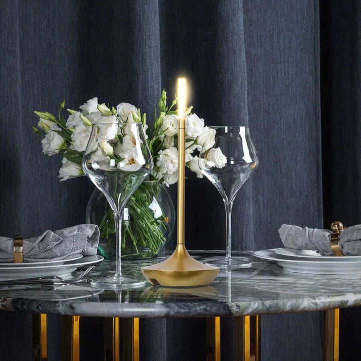 Dæmpbar LED bordlampe, 23 cm, varmhvid