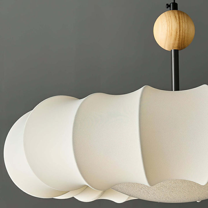 Elegant Pendellampe med Stofskærm 50cm