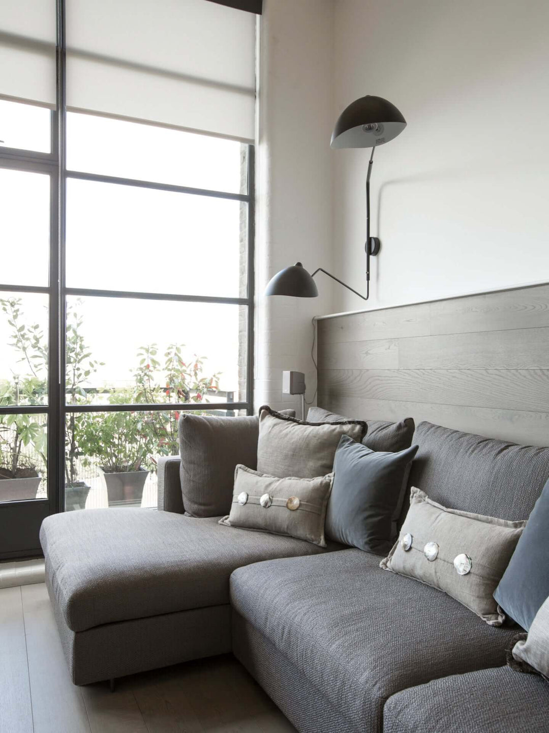 Designer væglampe - Moderne metalbelysning