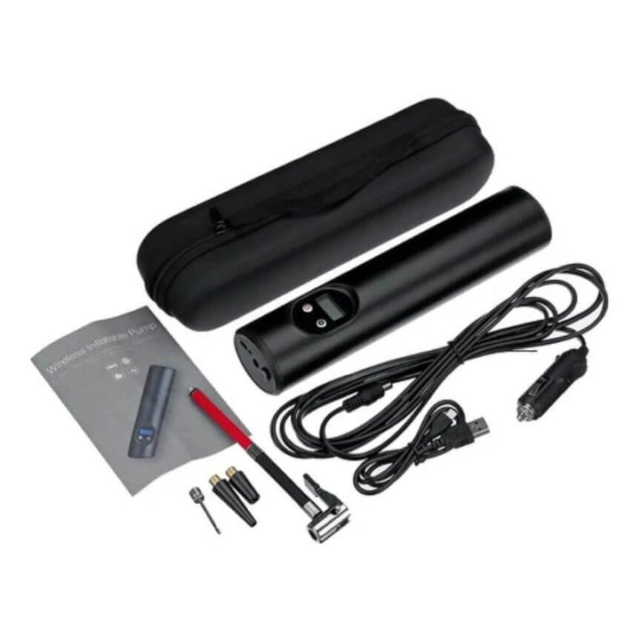 Bærbar Elektrisk Luftpumpe Dækkompressor 12V