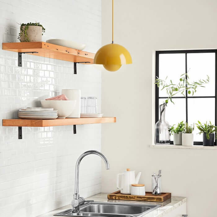 Hængelampe Macaron Blomsterknop Design