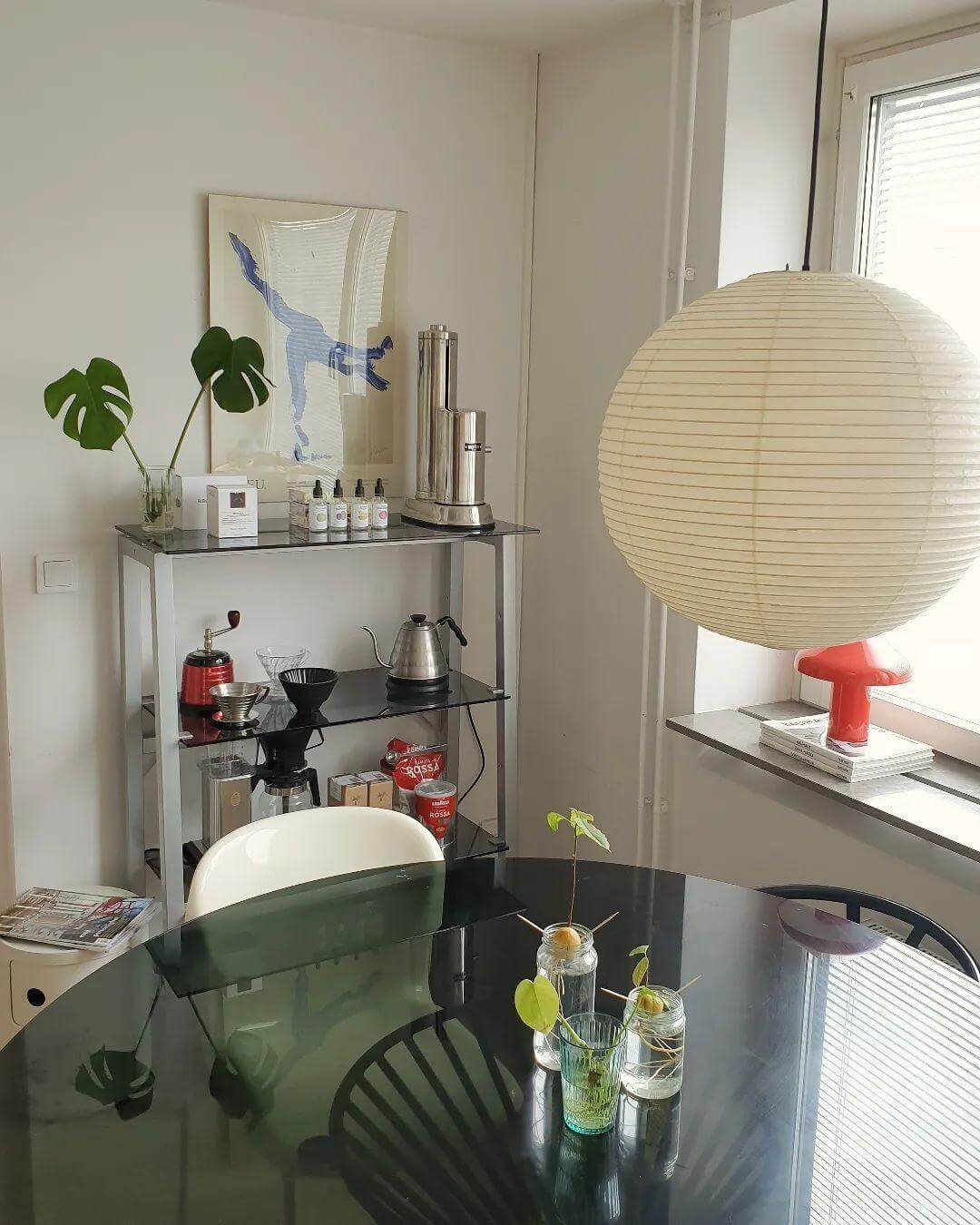 Papirlampe Hængelampe - Forskellige Størrelser