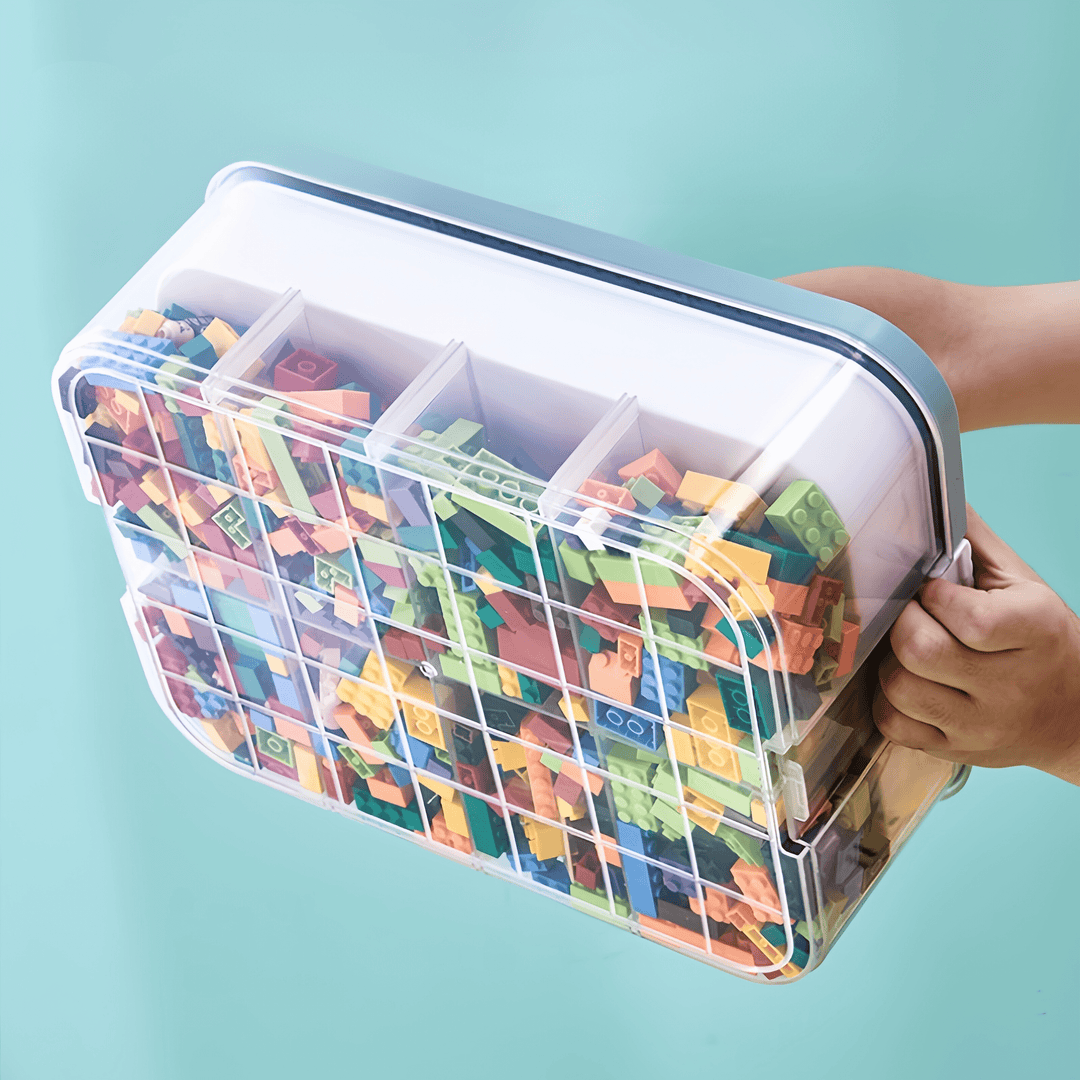 Stabelbar Legetøjsorganisator til Hjemmet