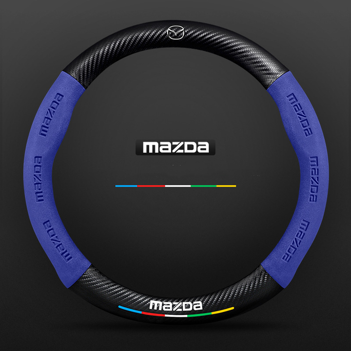 3D præget læderratovertræk, skridsikker, universal pasform, luksuriøst look, åndbar, sikkert greb