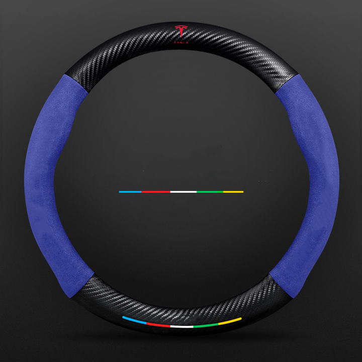 3D præget læderratovertræk, skridsikker, universal pasform, luksuriøst look, åndbar, sikkert greb