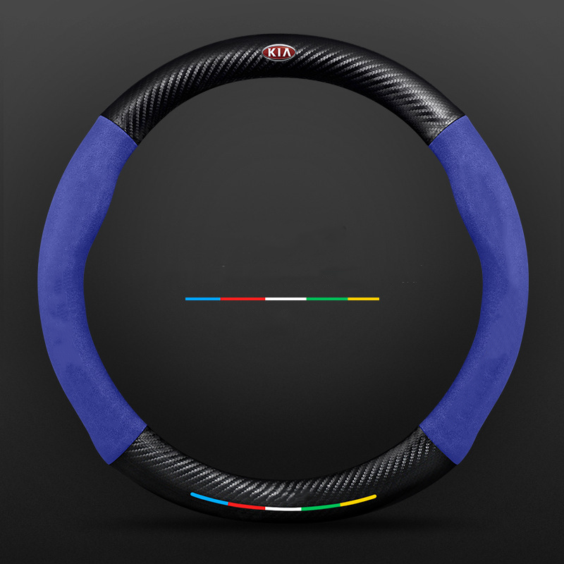 3D præget læderratovertræk, skridsikker, universal pasform, luksuriøst look, åndbar, sikkert greb