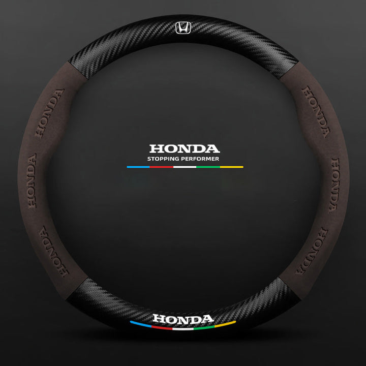 3D præget læderratovertræk, skridsikker, universal pasform, luksuriøst look, åndbar, sikkert greb