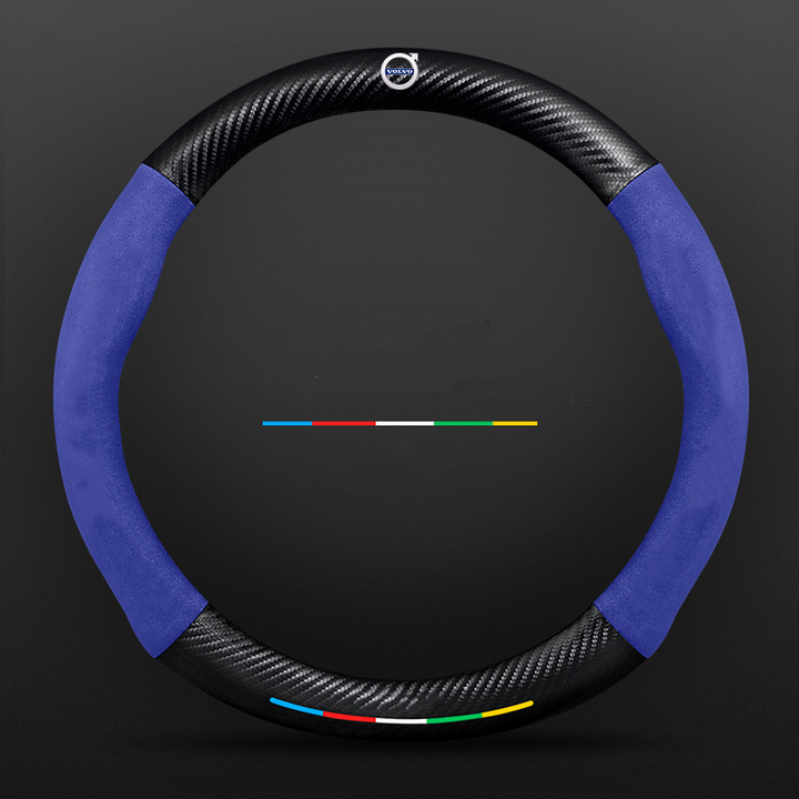 3D præget læderratovertræk, skridsikker, universal pasform, luksuriøst look, åndbar, sikkert greb