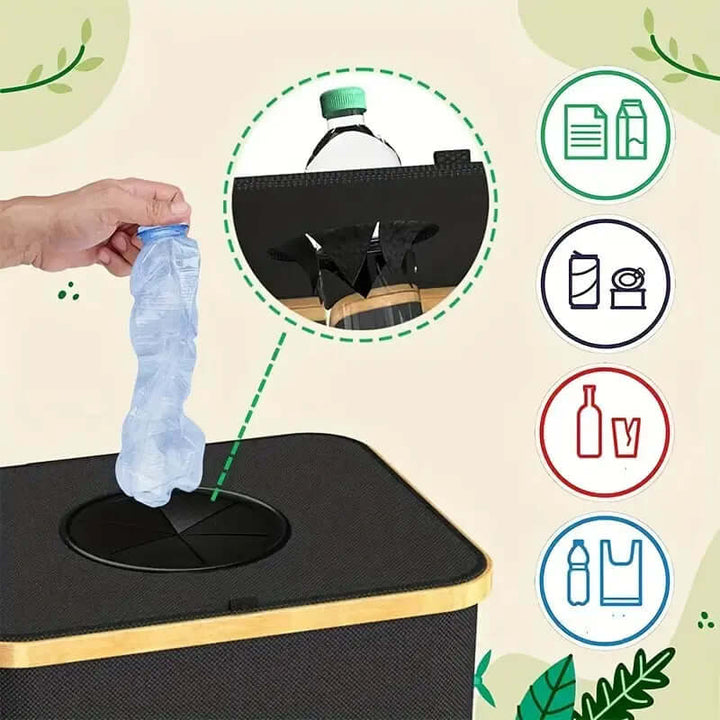 Sammenklappelig Opbevaringstaske - Affald & Pant