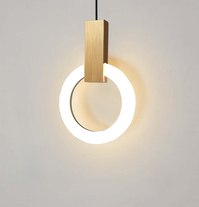 Moderne LED Ring Pendellampe