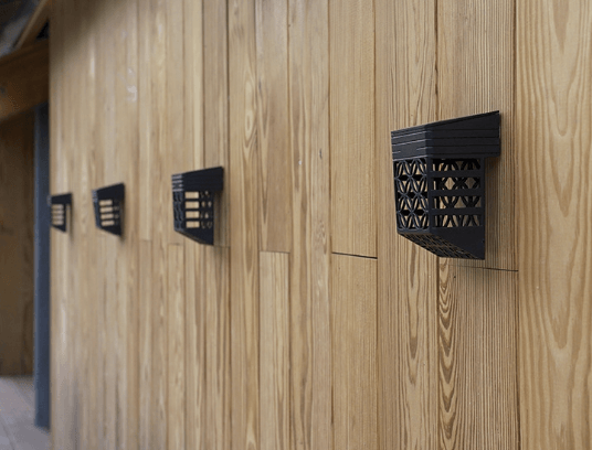 Dekorativ LED-væglampe til have og terrasse