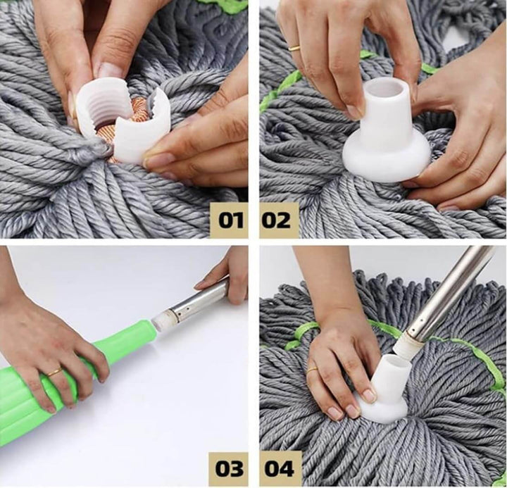 Mikrofiber Moppe med Selvopvredningsfunktion