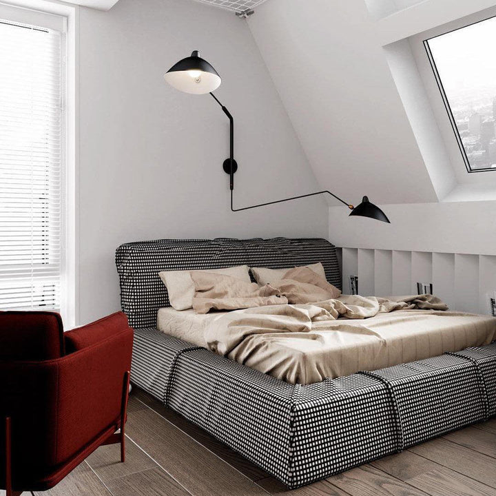 Designer væglampe - Moderne metalbelysning