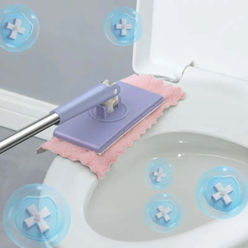 360° Rotationsmoppe med Vridfunktion til Nem Gulvrengøring