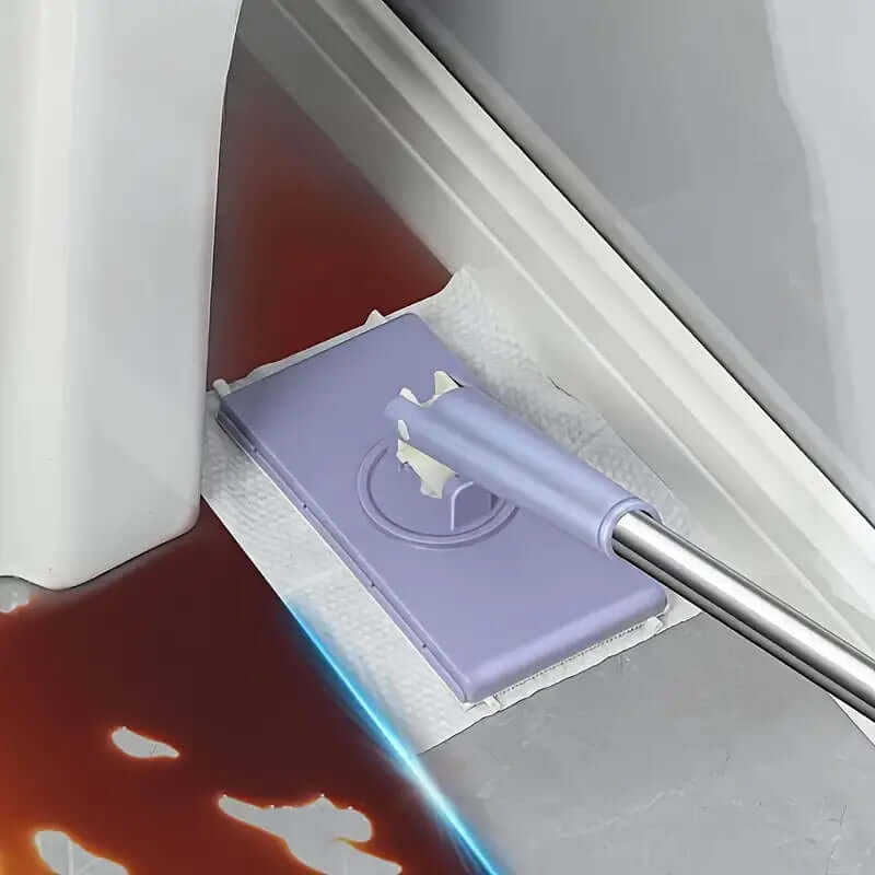 360° Rotationsmoppe med Vridfunktion til Nem Gulvrengøring