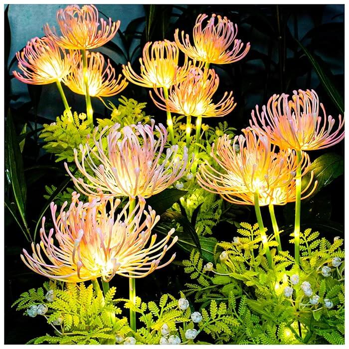 Dekorativ LED Blomsterlampe 75cm