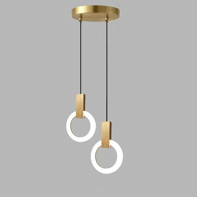 Moderne LED Ring Pendellampe