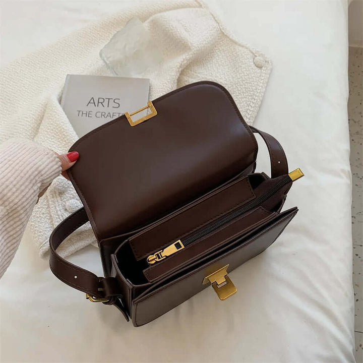 Elegant lædertaske til kvinder