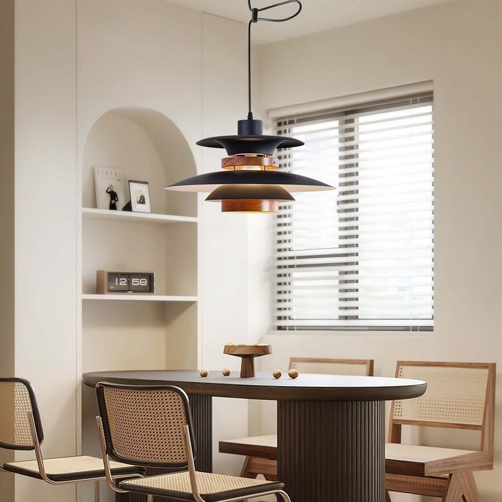 Pendellampe med 4 Skærme - Svingarm Design